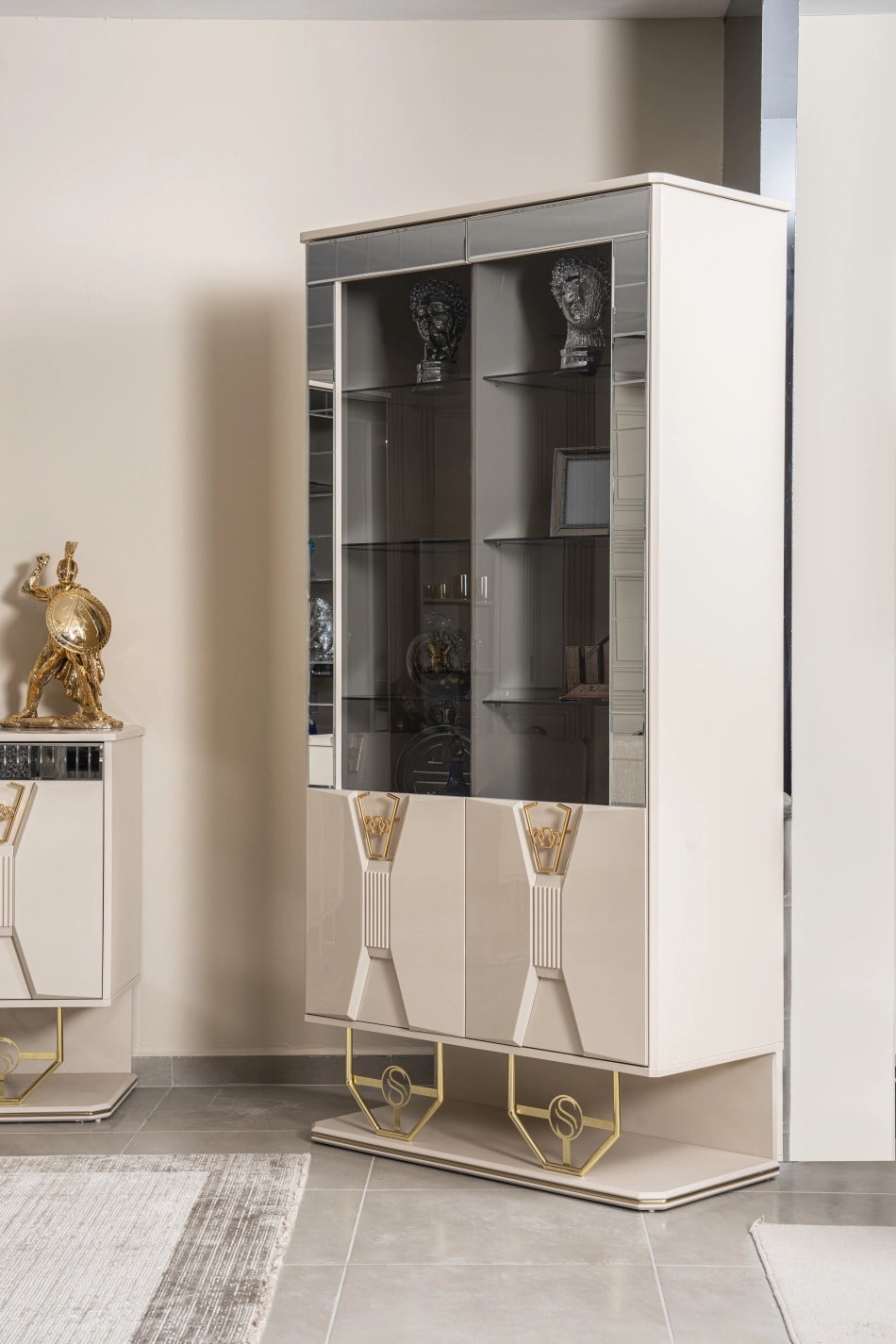 Vitrina 2 usi IZMIR SG