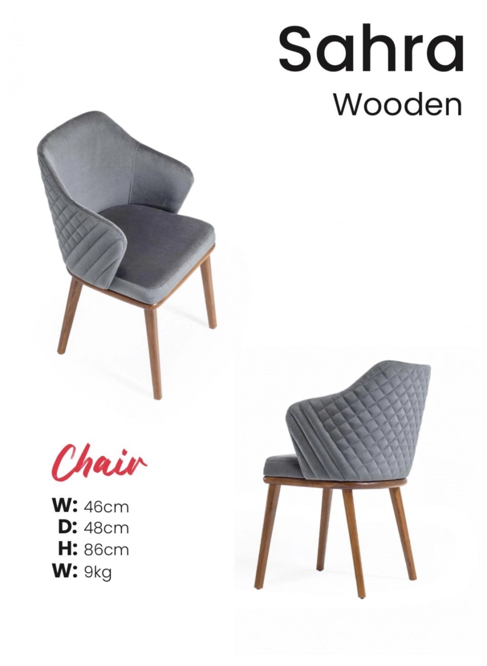 Scaun SAHRA WOODEN GR
