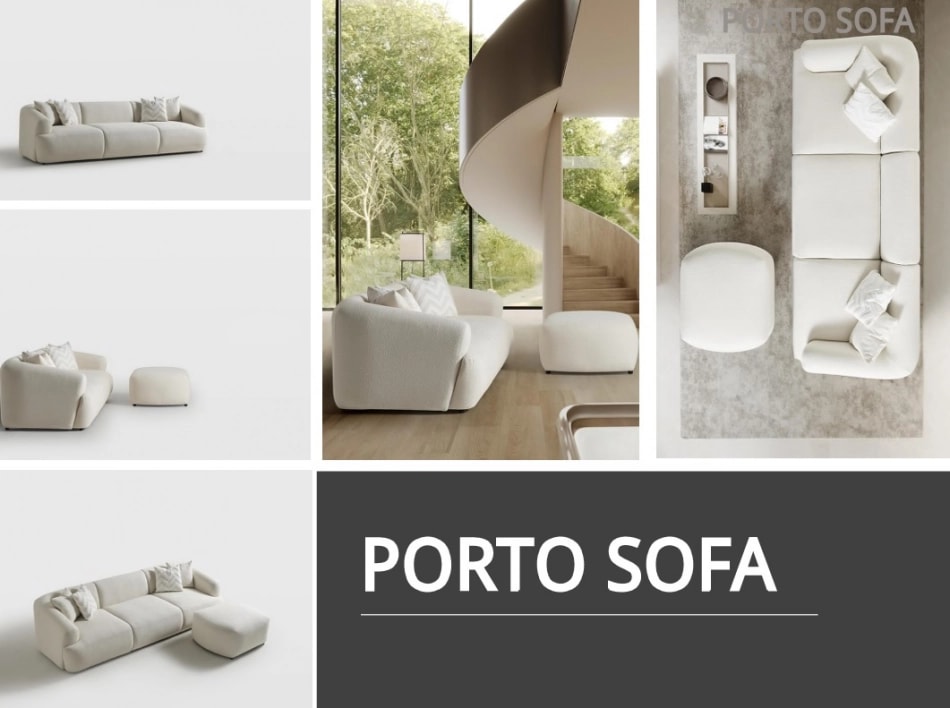 Canapea PORTO CI 2 locuri