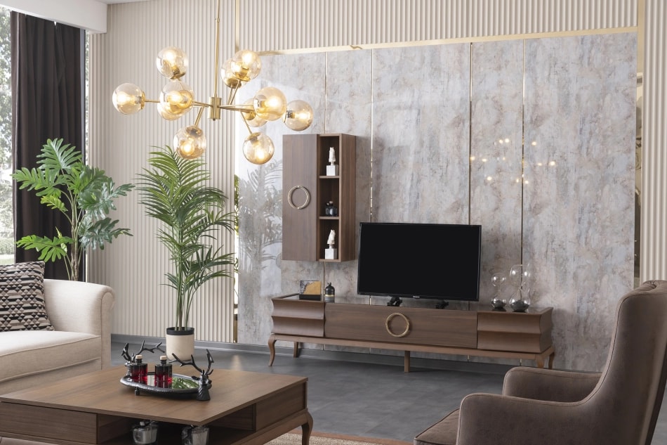 Comoda TV Bianco