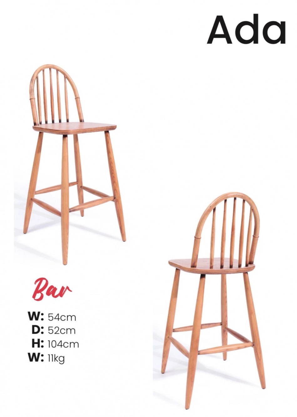 Scaun BAR ADA GR