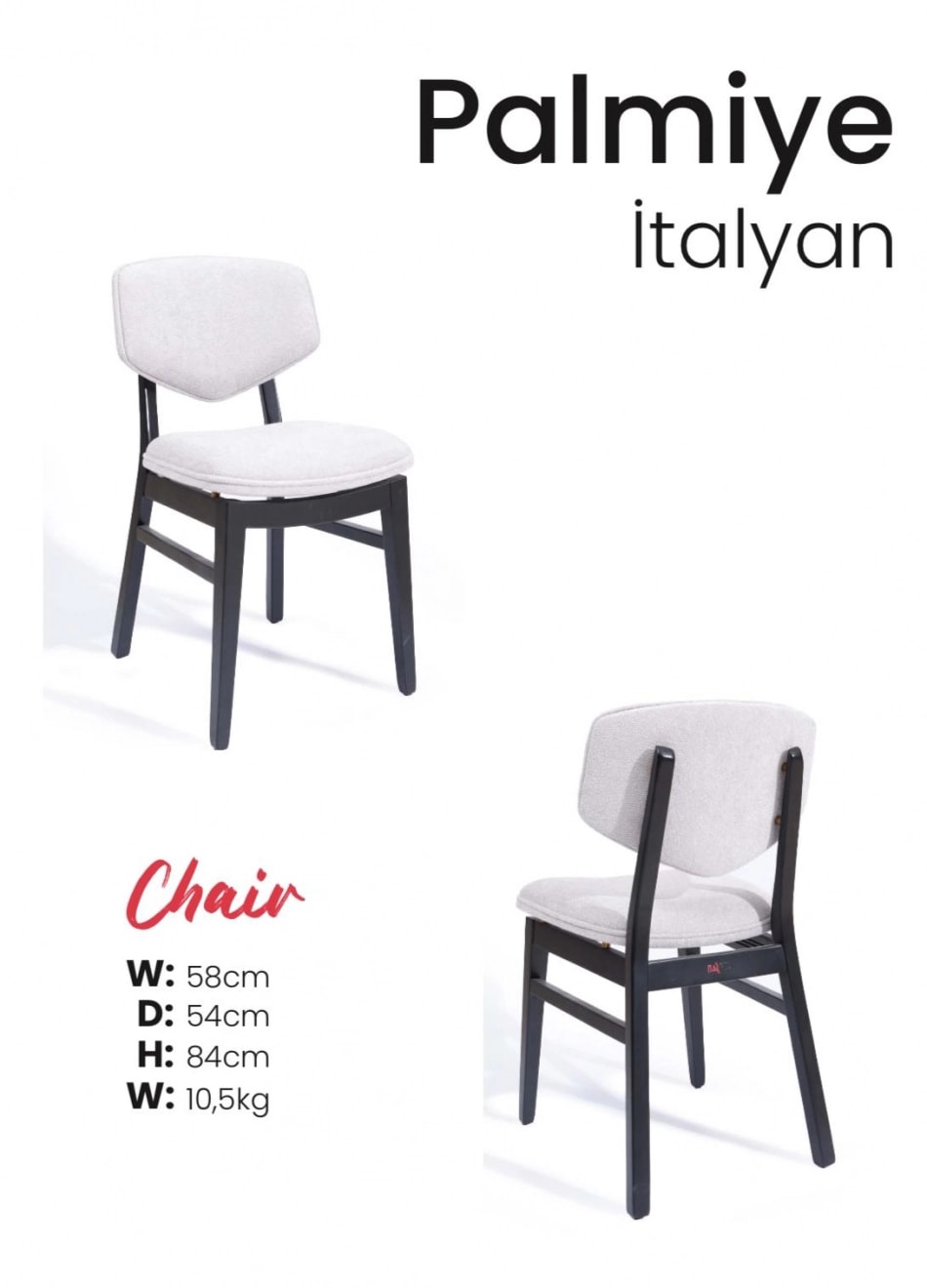 Scaun PALMIYE ITALIAN GR