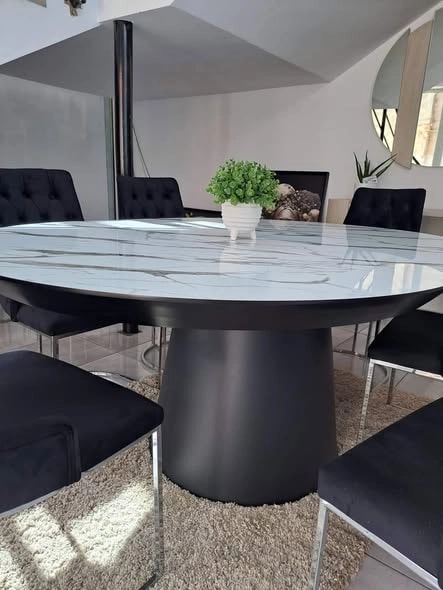 Masa Rorunda Extensibila MARBEL PS