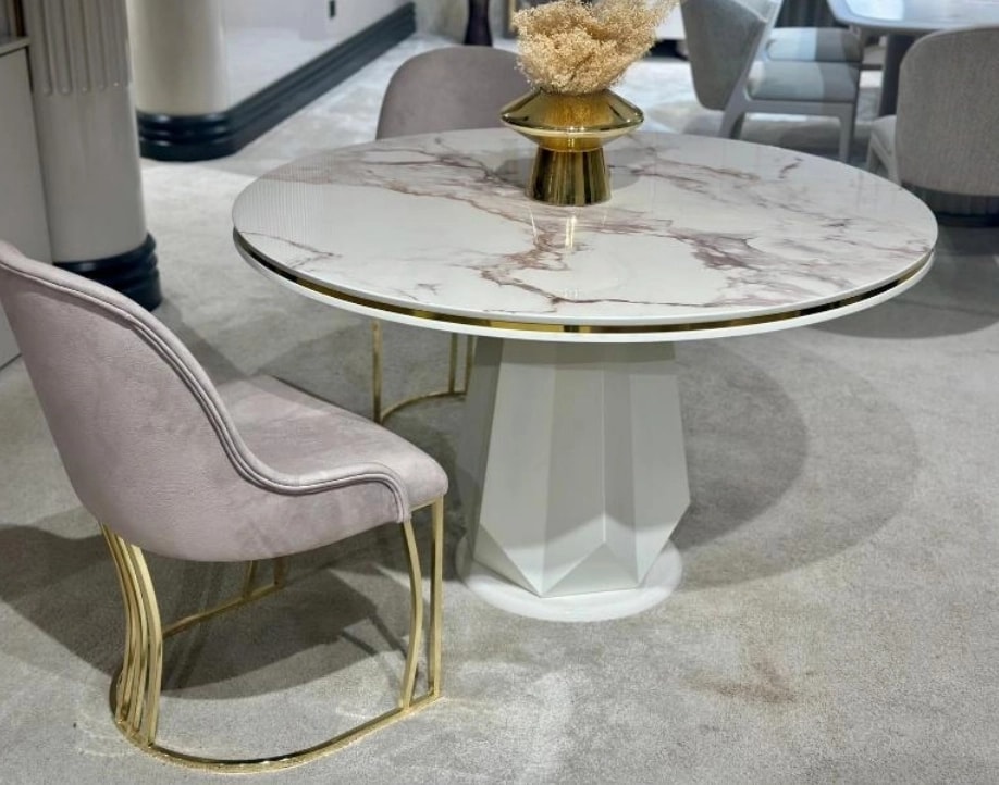 Masa Dining LIZBON ROTUNDA 130 cm