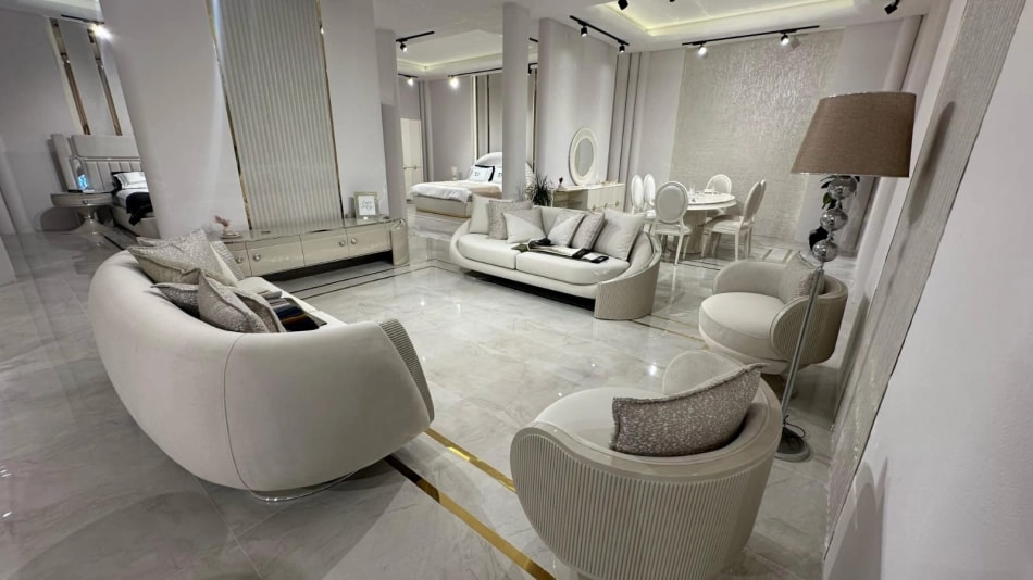 Set Living MODENA MDM 3-3-1-1 + masa cafea