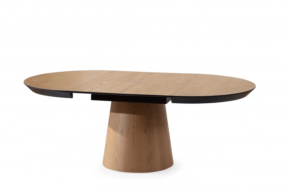 Masa Dining Rotunda EXTENSIBILA MOCHA PS