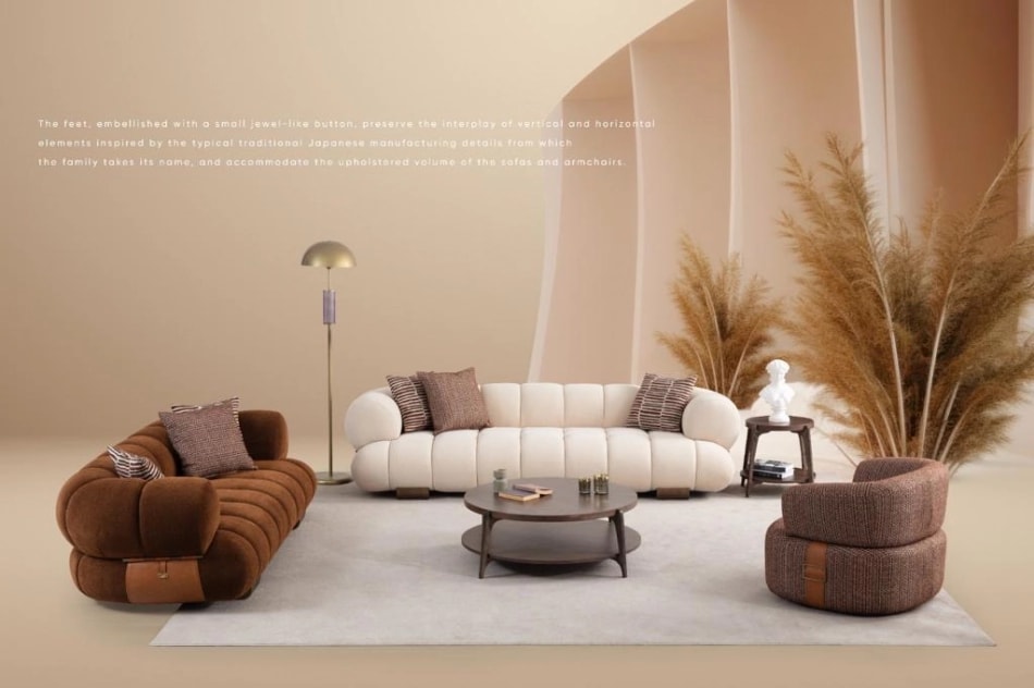 Canapea 4 locuri MOON LIFE TW