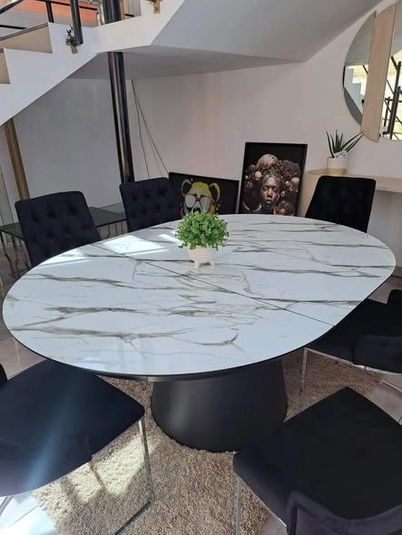 Masa Rorunda Extensibila MARBEL PS