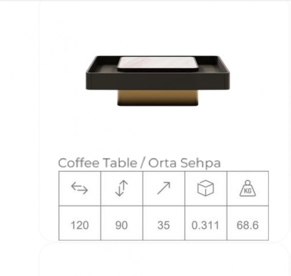 Masa cafea GARDA MZZ