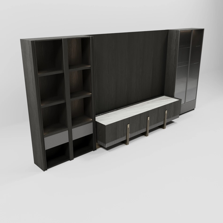 Biblioteca Raft Sticla GARDA MZZ