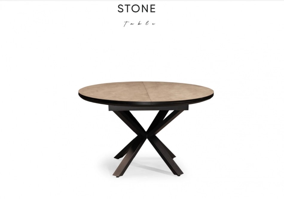 Masa Rotunda Dining Rotunda EXTENSIBILA STONE PS