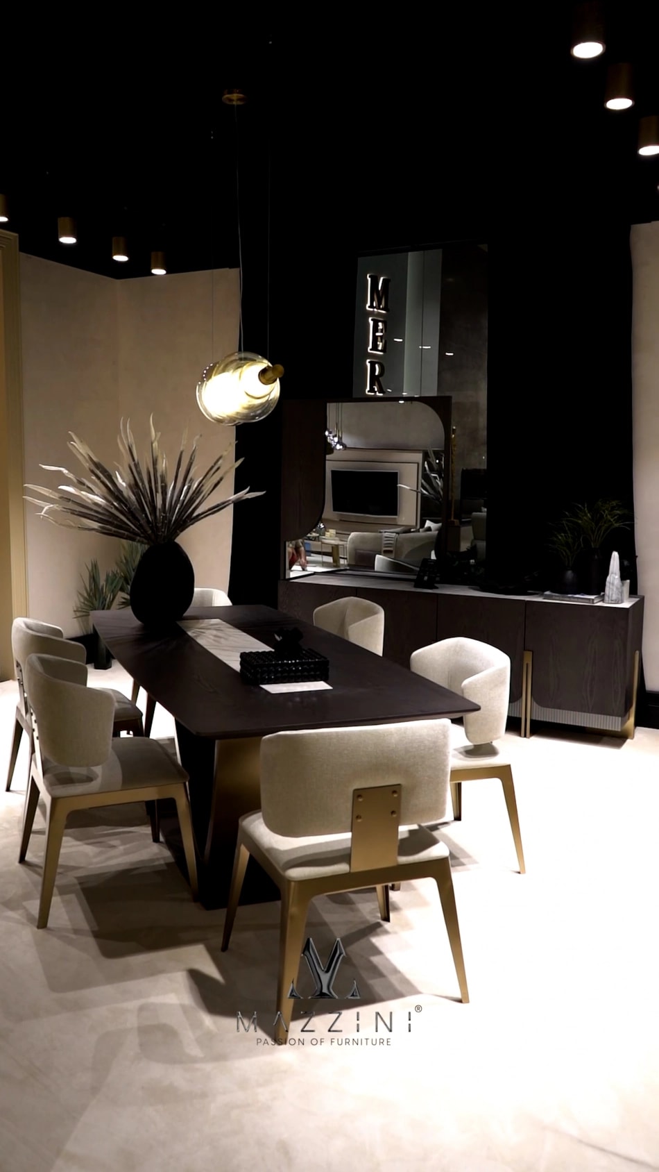 Scaun Dining GARDA MZZ 200 cm
