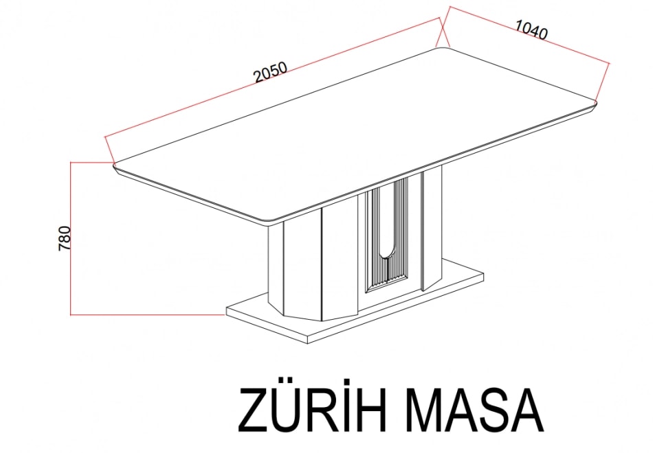 COMODA -DINING ZURIH MM